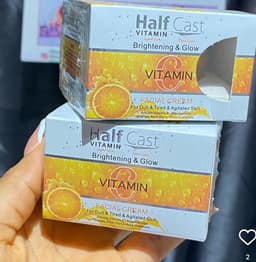 Half cast face cream